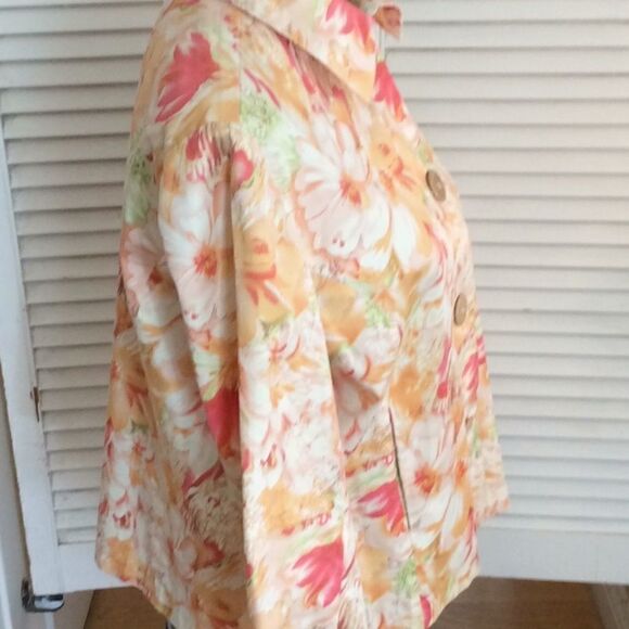 Coldwater Creek 3/4 sleeve Cotton Spandex pockets - Picture 7 of 12